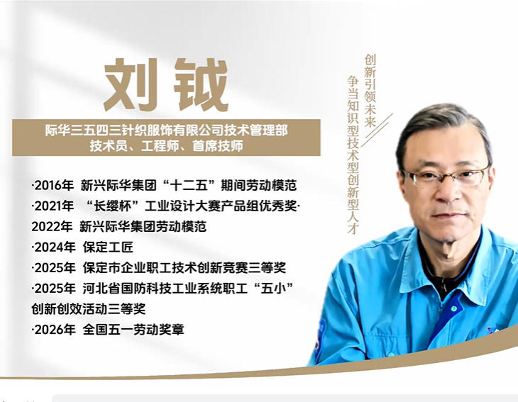 软肩章的工艺操作实践课-刘钺